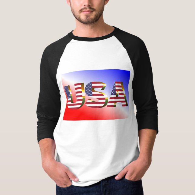 T-SHIRT USA (Devant)