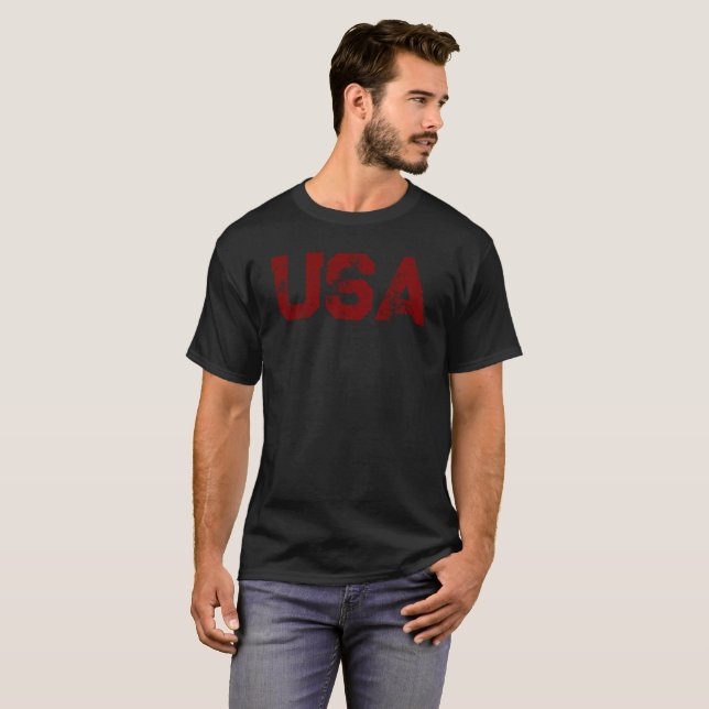 T-shirt USA (Devant entier)