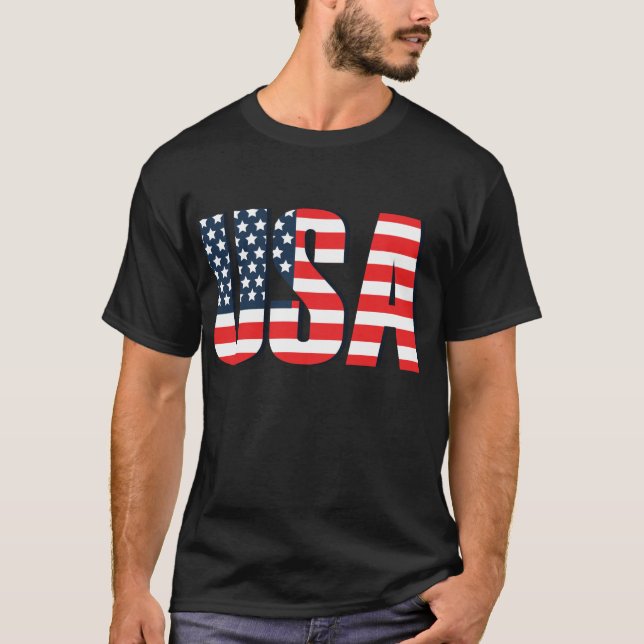 T-SHIRT USA (Devant)