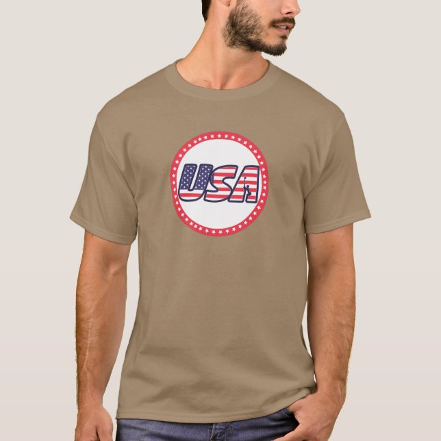 T-SHIRT USA (Devant)