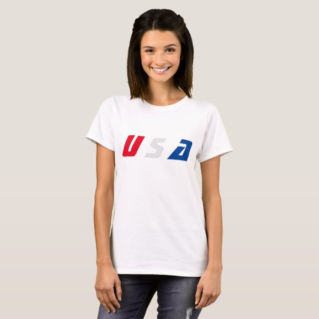 T-SHIRT USA (Devant entier)