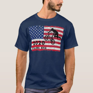 T-shirt USA 2020 American Cycling BMX Bike Motocross
