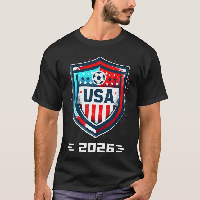 T-shirt USA 2026 Go United States Sport Player USAeam 2026 (Devant)