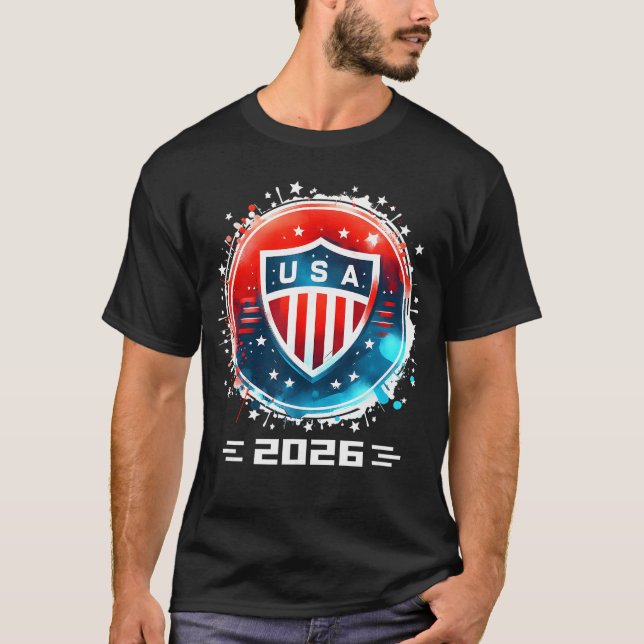 T-shirt USA 2026 Go United States Sport USAeam 2026 USA fu (Devant)
