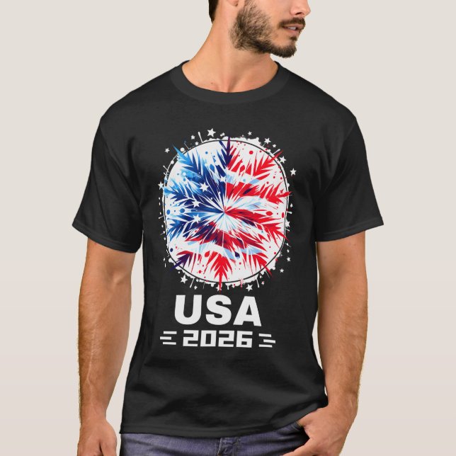 T-shirt USA 2026 Go United States Winter Sport USAeam 2026 (Devant)