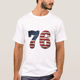 T-shirt USA 250 Years Anniversary 76 Patriotic Design