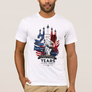 T-shirt USA 250e anniversaire patriotique 250 ans de liber