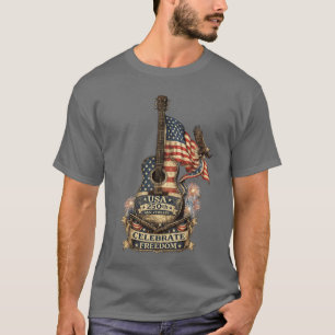 T-shirt USA 250e anniversaire Vintage America Patriotique