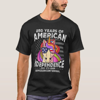 T-shirt USA 250th Anniversary American Flag Us 4 juillet