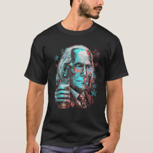 T-shirt USA 4 juillet Ben Drankin Benjamin Franklin Funn