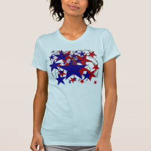 T-shirt USA 4 juillet Stars Shirt - Customisé