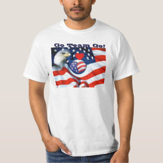 T-shirt USA, Allez Team Go !_