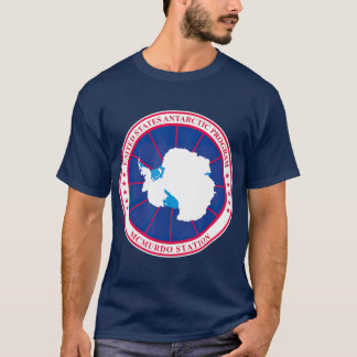 T-shirt USA Antarctique Programme Antarctique Antarctique
