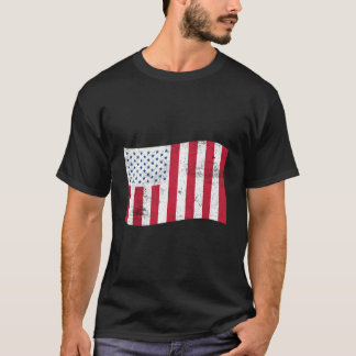 T-shirt Usa Civil Flag Of Peacetime €“ American States