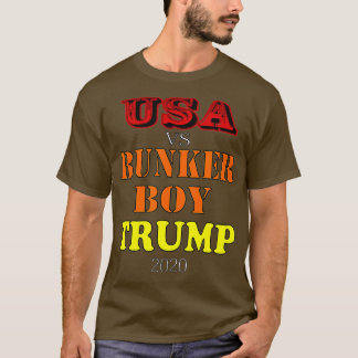 T-shirt USA contre Bunker Boy Trump 2020