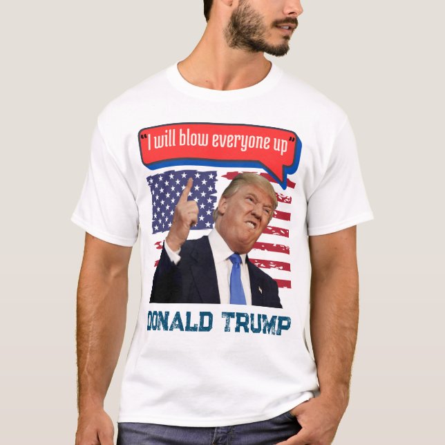 T-shirt USA DONALD TRUMP (Devant)