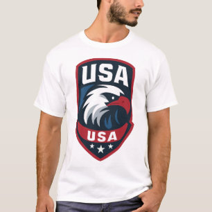 T-shirt USA Eagle Sports Crest