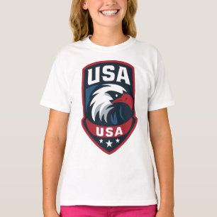 T-shirt USA Eagle Sports Crest