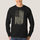T-shirt USA Flag Blacksmithing Proud American Blacksmith<br><div class="desc">USA Flag Blacksmithing Proud American Blacksmith Gift. Perfect gift for your dad,  mom,  papa,  men,  women,  friend and family members on Thanksgiving Day,  Christmas Day,  Mothers Day,  Fathers Day,  4th of July,  1776 Independent day,  Veterans Day,  Halloween Day,  Patrick's Day</div>