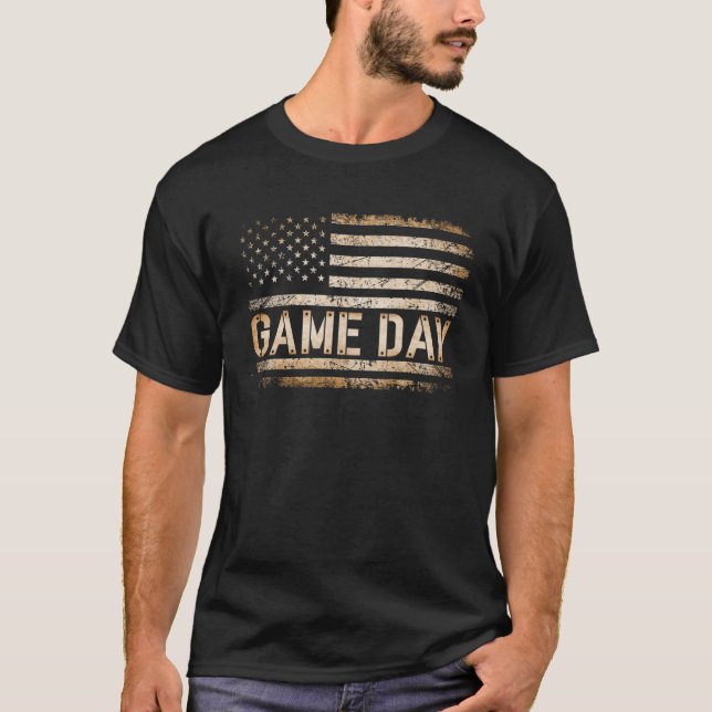 T-shirt USA FLAG Ga (Devant)