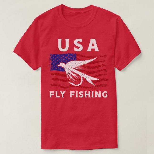 T-shirt USA Fly Fishing (Design devant)