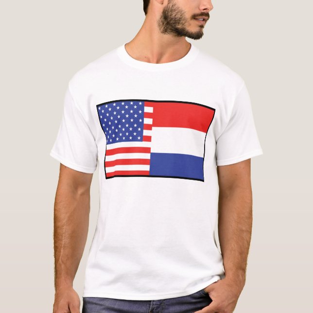 T-shirt USA/Holland (Devant)