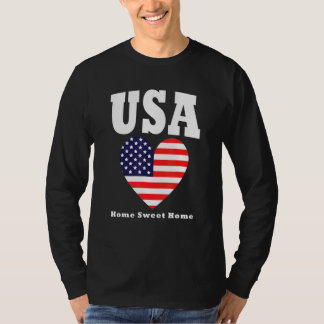 T-shirt Usa Home Sweet Home