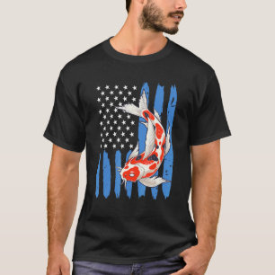 T-shirt Usa Koi Carp Koi Pond Fish Pond 2