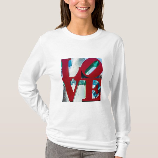 T-SHIRT USA LOVE ET SCRIPTURE (Devant)