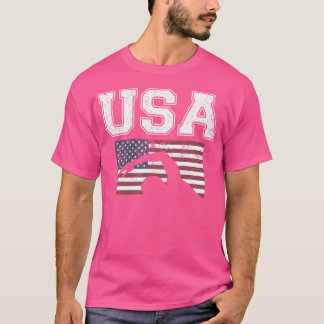 T-shirt Usa Nous Natation Swim Aquatic Sport Athlete Team
