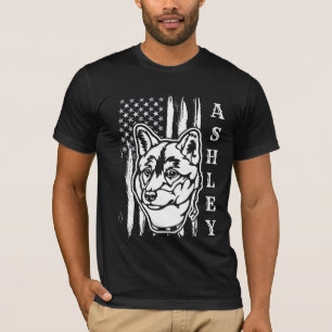 T-shirt USA Patriot Shiba Inu Dog US Pet
