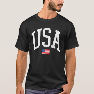 T-shirt USA Patriotic America 1776 Happy 4 juillet Ameri