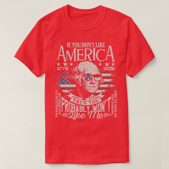 T-shirt USA Semiquincentennial 250e anniversaire Celebrati (Design devant)