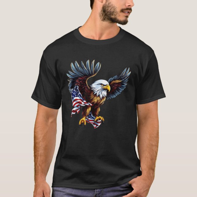 T-shirt USA Show Your American Pride in Style gift (Devant)