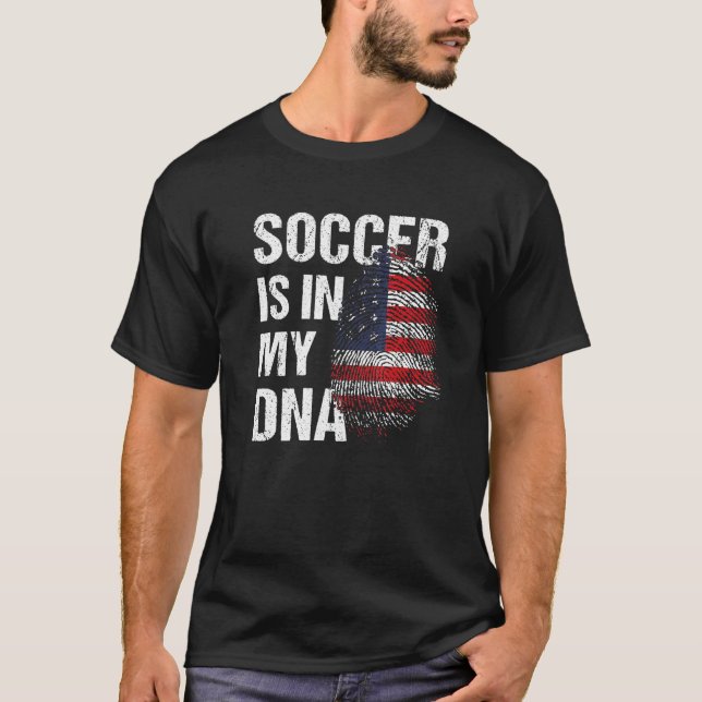 T-shirt USA Soccer American Football US Futbol (Devant)