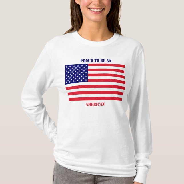 T-shirt USA_T-shirt (femmes) (Devant)