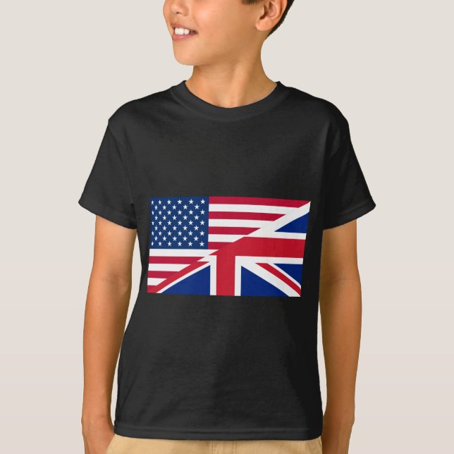 T-shirt usa uk (Devant)