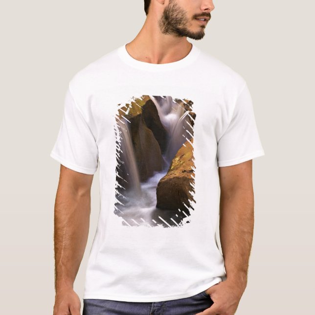 T-shirt USA, Utah, Escalante Wilderness. Chute d'eau en 2 (Devant)