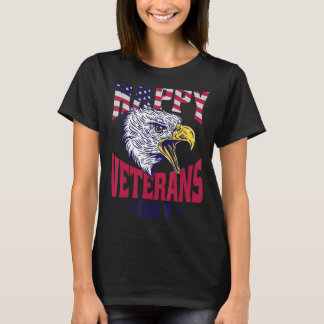 T-shirt USA Veterans Fier Joyeux Jour des anciens combatta