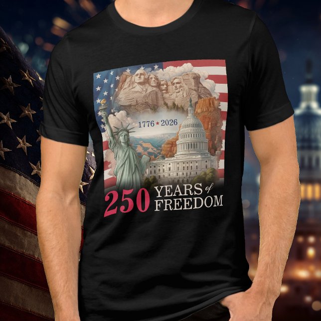 T-shirt USA Vintage America's Semiquincentennial 250 Years (USA Vintage America's Semiquincentennial 250 Years T-Shirt)
