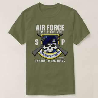 T-shirt USAF Forces de sécurité - Police de sécurité Vétér
