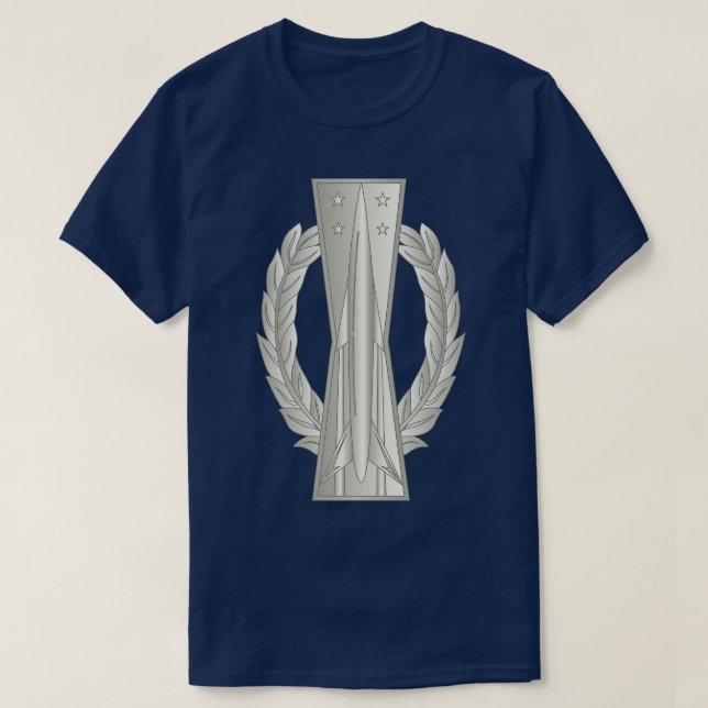 T-shirt USAF Missile d'opérations de missiles (Design devant)