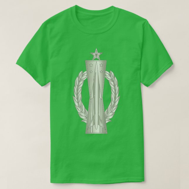 T-shirt USAF - Opérations de missiles - 2e Txt (Design devant)