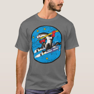 T-shirt USAF Wild Weasel Grunge Style