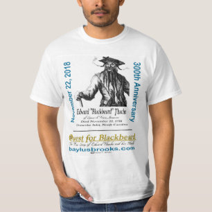 T-shirt Usage 300th de recherche d'Edouard "Blackbeard"
