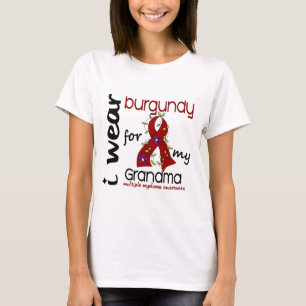 T-shirt USAGE BOURGOGNE du myélome multiple I POUR MA