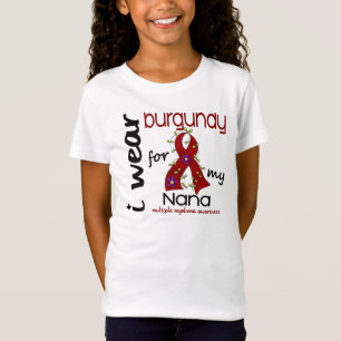 T-Shirt USAGE BOURGOGNE du myélome multiple I POUR MA NAN