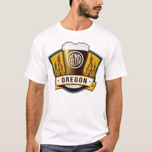 T-shirt Usage de Brew de courbure