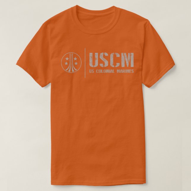 T-shirt USCM US Colonial Marines (Design devant)