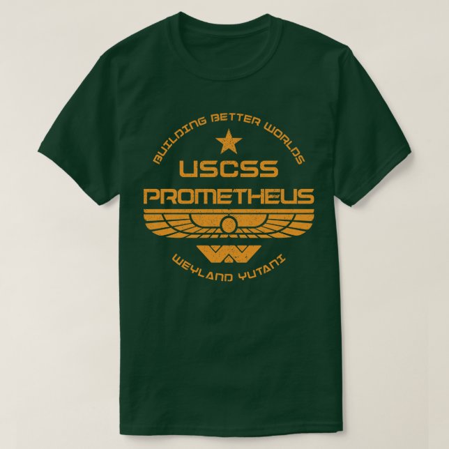T-shirt USCSS Prometheus (Design devant)